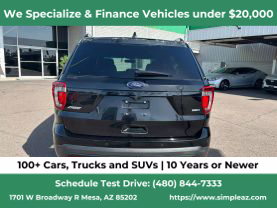 2016 FORD EXPLORER SUV V6, ECOBOOST, TT, 3.5L SPORT SUV 4D