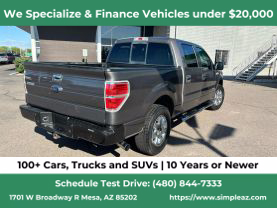2014 FORD F150 SUPERCREW CAB PICKUP V6, ECOBOOST, 3.5L XLT PICKUP 4D 5 1/2 FT