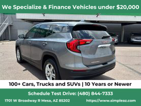 2018 GMC TERRAIN SUV 4-CYL, 1.5 LITER SLE SPORT UTILITY 4D