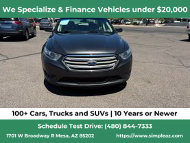 2019 FORD TAURUS SEDAN V6, 3.5 LITER SEL SEDAN 4D