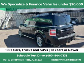 2019 FORD FLEX SUV V6, 3.5 LITER SEL SPORT UTILITY 4D