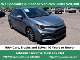 2020 TOYOTA COROLLA SEDAN 4-CYL, 2.0 LITER SE SEDAN 4D