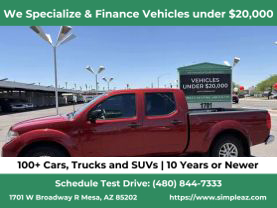 2016 NISSAN FRONTIER CREW CAB PICKUP V6, 4.0 LITER SV PICKUP 4D 6 FT