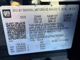 2023 GMC SIERRA 1500 CREW CAB PICKUP V8, ECOTEC3, DFM, 5.3 LITER DENALI PICKUP 4D 5 3/4 FT