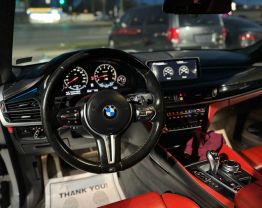 2016 BMW X6 M SUV V8, TWIN TURBO, 4.4 LITER SPORT UTILITY 4D