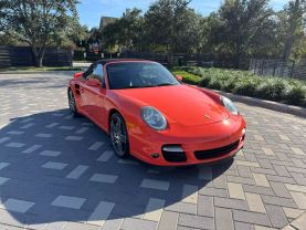 2008 PORSCHE 911 CONVERTIBLE 6-CYL, TURBO, 3.6 LITER TURBO CABRIOLET 2D