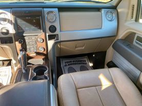 2014 FORD F150 SUPERCREW CAB PICKUP V8, FLEX FUEL, 5.0 LITER LARIAT PICKUP 4D 5 1/2 FT