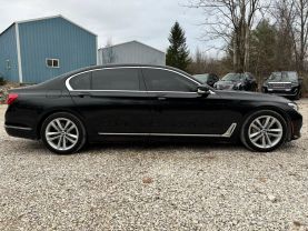 2018 BMW 7 SERIES SEDAN V8, TWIN TURBO, 4.4L 750I XDRIVE SEDAN 4D at T&T Repairables - used car dealership in Spencer, Indiana.