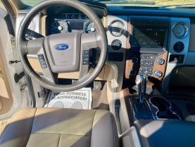 2014 FORD F150 SUPERCREW CAB PICKUP V8, FLEX FUEL, 5.0 LITER LARIAT PICKUP 4D 5 1/2 FT