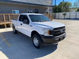 2019 FORD F150 SUPER CAB PICKUP V8, FLEX FUEL, 5.0 LITER XL PICKUP 4D 8 FT at Motors On Wheels - used car dealership in Houston, Texas.