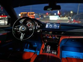 2016 BMW X6 M SUV V8, TWIN TURBO, 4.4 LITER SPORT UTILITY 4D