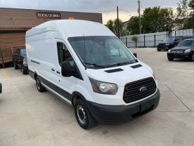 2016 FORD TRANSIT 250 VAN VAN V6, FLEX FUEL, 3.7 LITER EXTENDED LENGTH HIGH ROOF W/SLIDING SIDE DOOR W/LWB VAN 3D at Motors On Wheels - used car dealership in Houston, Texas.