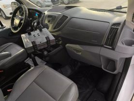 2016 FORD TRANSIT 250 VAN VAN V6, FLEX FUEL, 3.7 LITER EXTENDED LENGTH HIGH ROOF W/SLIDING SIDE DOOR W/LWB VAN 3D at Motors On Wheels - used car dealership in Houston, Texas.