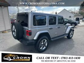 2019 JEEP WRANGLER UNLIMITED SUV V6, VVT, 3.6 LITER SAHARA SPORT UTILITY 4D