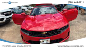 2019 CHEVROLET CAMARO CONVERTIBLE V6, 3.6 LITER LT CONVERTIBLE 2D