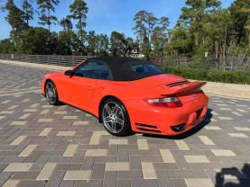 2008 PORSCHE 911 CONVERTIBLE 6-CYL, TURBO, 3.6 LITER TURBO CABRIOLET 2D