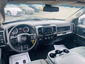 2018 RAM 1500 QUAD CAB PICKUP V8, HEMI, 5.7 LITER TRADESMAN PICKUP 4D 6 1/3 FT