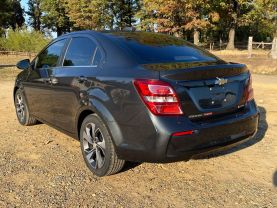 2017 CHEVROLET SONIC SEDAN 4-CYL, TURBO, 1.4 LITER PREMIER SEDAN 4D
