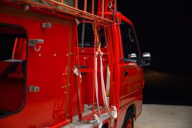 1992 SUBARU SAMBAR TRUCK EN07 FIRE TRUCK