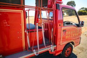 1992 SUBARU SAMBAR TRUCK EN07 FIRE TRUCK