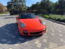 2008 PORSCHE 911 CONVERTIBLE 6-CYL, TURBO, 3.6 LITER TURBO CABRIOLET 2D