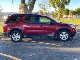 2007 GMC ACADIA SUV V6, 3.6 LITER SLE SPORT UTILITY 4D