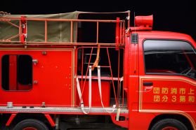 1992 SUBARU SAMBAR TRUCK EN07 FIRE TRUCK