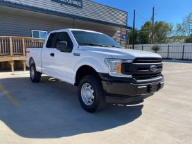 2019 FORD F150 SUPER CAB PICKUP V8, FLEX FUEL, 5.0 LITER XL PICKUP 4D 8 FT at Motors On Wheels - used car dealership in Houston, Texas.
