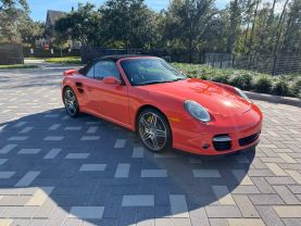 2008 PORSCHE 911 CONVERTIBLE 6-CYL, TURBO, 3.6 LITER TURBO CABRIOLET 2D