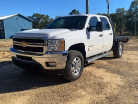 2011 CHEVROLET SILVERADO 2500 HD CREW CAB PICKUP V8, TURBO DIESEL, 6.6L LT PICKUP 4D 6 1/2 FT