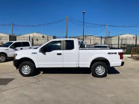 2019 FORD F150 SUPER CAB PICKUP V8, FLEX FUEL, 5.0 LITER XL PICKUP 4D 8 FT at Motors On Wheels - used car dealership in Houston, Texas.