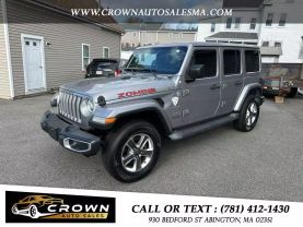 2019 JEEP WRANGLER UNLIMITED SUV V6, VVT, 3.6 LITER SAHARA SPORT UTILITY 4D