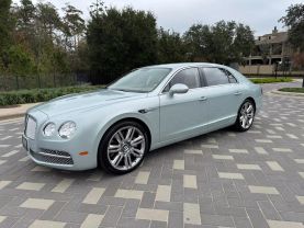 2018 BENTLEY FLYING SPUR SEDAN W12, TWIN TURBO, FLEX FUEL, 6.0 LITER W12 SEDAN 4D