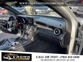 2019 MERCEDES-BENZ MERCEDES-AMG GLC SUV V8, TWIN TURBO, 4.0 LITER GLC 63 4MATIC SPORT UTILITY 4D