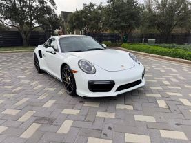 2018 PORSCHE 911 TURBO COUPE 6-CYL, TWIN TURBO, 3.8 LITER S COUPE