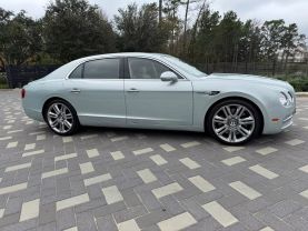 2018 BENTLEY FLYING SPUR SEDAN W12, TWIN TURBO, FLEX FUEL, 6.0 LITER W12 SEDAN 4D