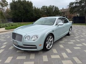 2018 BENTLEY FLYING SPUR SEDAN W12, TWIN TURBO, FLEX FUEL, 6.0 LITER W12 SEDAN 4D