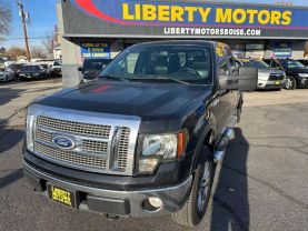 2010 FORD F150 SUPERCREW CAB PICKUP V8, FLEX FUEL, 5.4 LITER LARIAT PICKUP 4D 6 1/2 FT