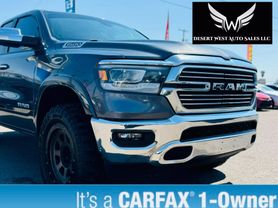 2019 RAM 1500 QUAD CAB - V8, HEMI, 5.7 LITER LARAMIE PICKUP 4D 6 1/3 FT