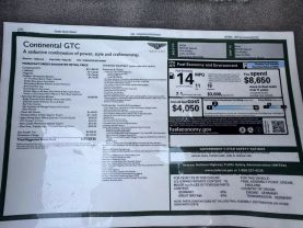 2013 BENTLEY CONTINENTAL CONVERTIBLE W12, TWIN TURBO, FF, 6.0L GTC CONVERTIBLE 2D
