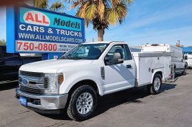 2019 FORD F250 SUPER DUTY REGULAR CAB PICKUP V8, FLEX FUEL, 6.2 LITER XL PICKUP 2D 8 FT