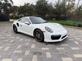 2018 PORSCHE 911 TURBO COUPE 6-CYL, TWIN TURBO, 3.8 LITER S COUPE