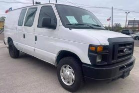 2011 FORD E150 CARGO CARGO V8, FLEX FUEL, 4.6 LITER VAN 3D