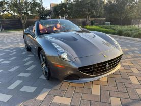 2017 FERRARI CALIFORNIA CONVERTIBLE V8, TURBO, 3.9 LITER T CONVERTIBLE 2D