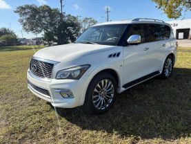 2017 INFINITI QX80 SUV V8, 5.6 LITER SPORT UTILITY 4D