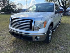 2012 FORD F150 SUPERCREW CAB PICKUP V6, FLEX FUEL, 3.7 LITER XLT PICKUP 4D 5 1/2 FT