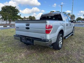 2012 FORD F150 SUPERCREW CAB PICKUP V6, FLEX FUEL, 3.7 LITER XLT PICKUP 4D 5 1/2 FT