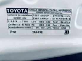 2013 TOYOTA CAMRY SEDAN 4-CYL, HYBRID, 2.5 LITER XLE HYBRID SEDAN 4D