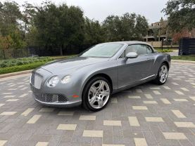 2013 BENTLEY CONTINENTAL CONVERTIBLE W12, TWIN TURBO, FF, 6.0L GTC CONVERTIBLE 2D