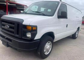 2011 FORD E150 CARGO CARGO V8, FLEX FUEL, 4.6 LITER VAN 3D